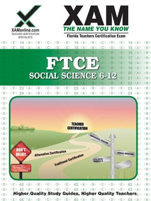 cover image of FTCE Social Science 6-12